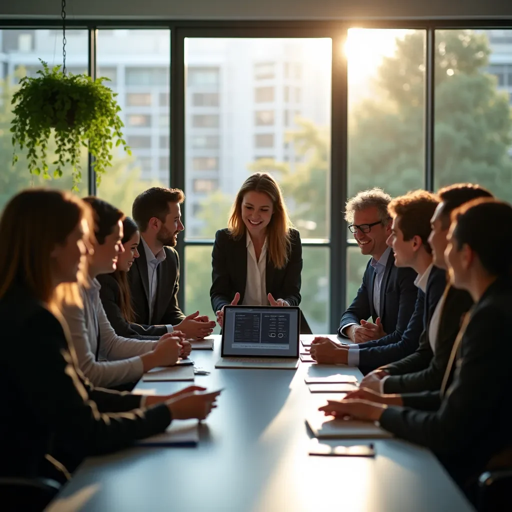 Professional workspace